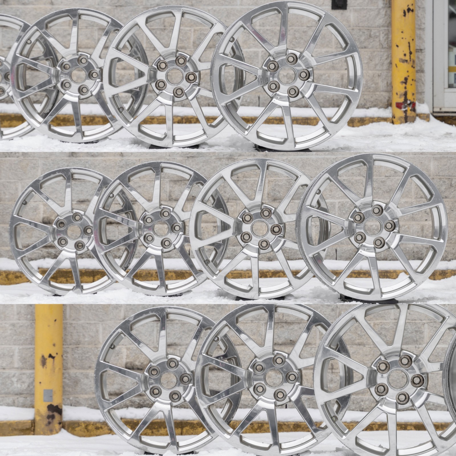 Cadillac CTS-V 19" inch Rim OEM 2009-2014 Genuine Original Forged wheel Set of 4 – Image 4