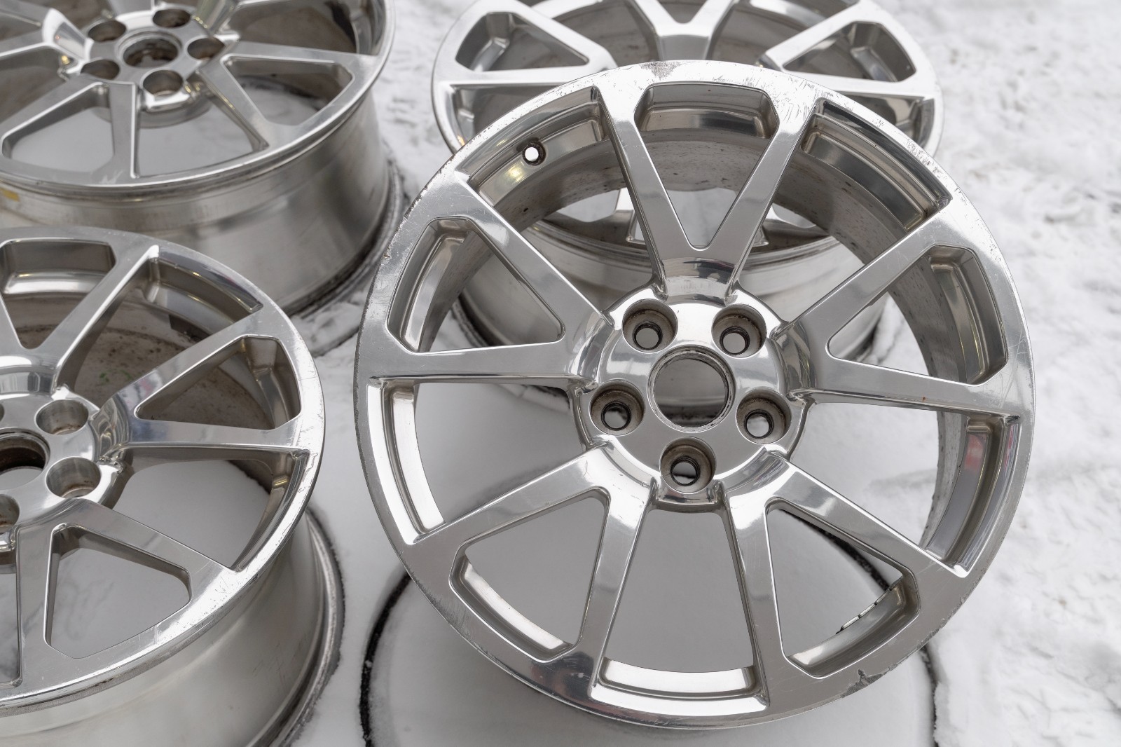 Cadillac CTS-V 19" inch Rim OEM 2009-2014 Genuine Original Forged wheel Set of 4 – Image 18