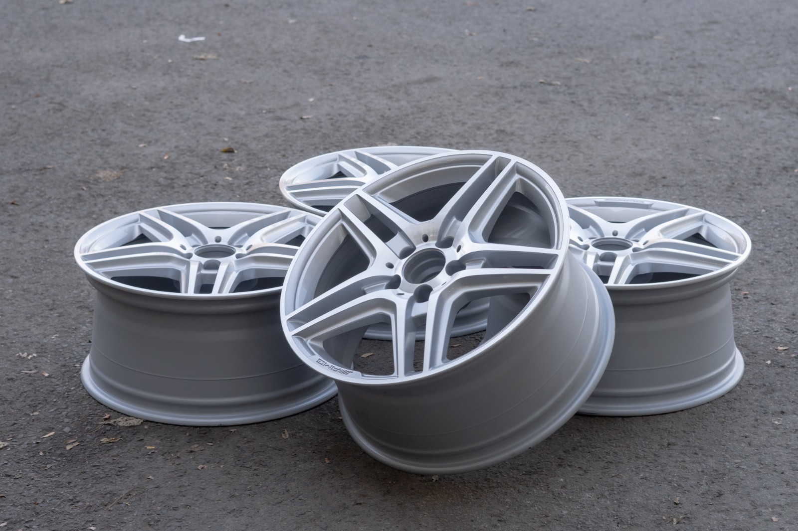 Mercedes E350 E550 18" inch Rim OEM AMG 2009-2016 Genuine Original AMG wheel SET - Image 5