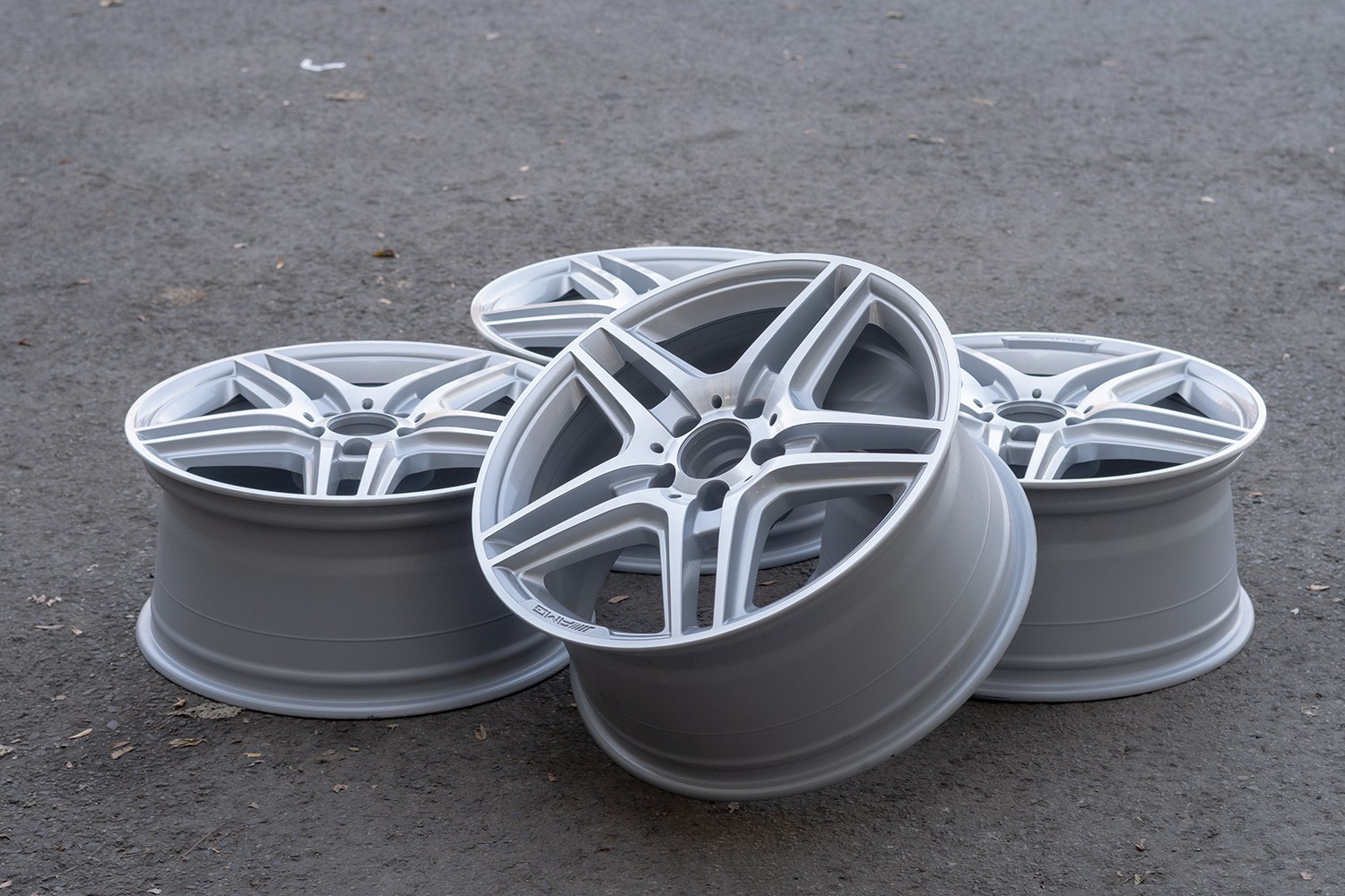 Mercedes E350 E550 18" inch Rim OEM AMG 2009-2016 Genuine Original AMG wheel SET - Image 6