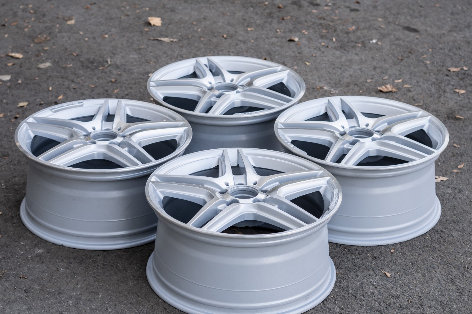 Mercedes E350 E550 18" inch Rim OEM AMG 2009-2016 Genuine Original AMG wheel SET - Image 11