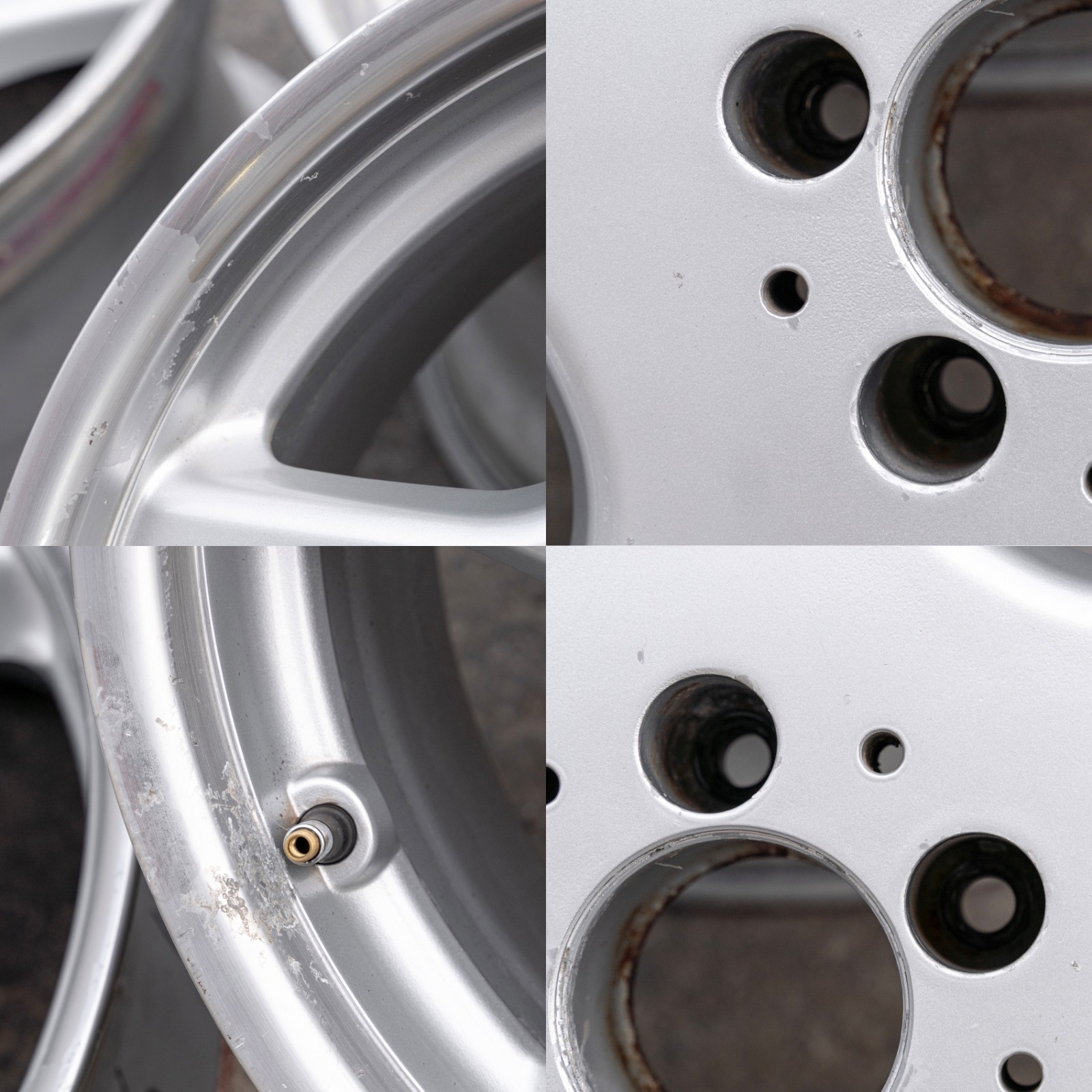 Mercedes 300SL SL320 500SL SL500 18" inch rim OEM 1989-2002 Genuine wheel SET - Image 14