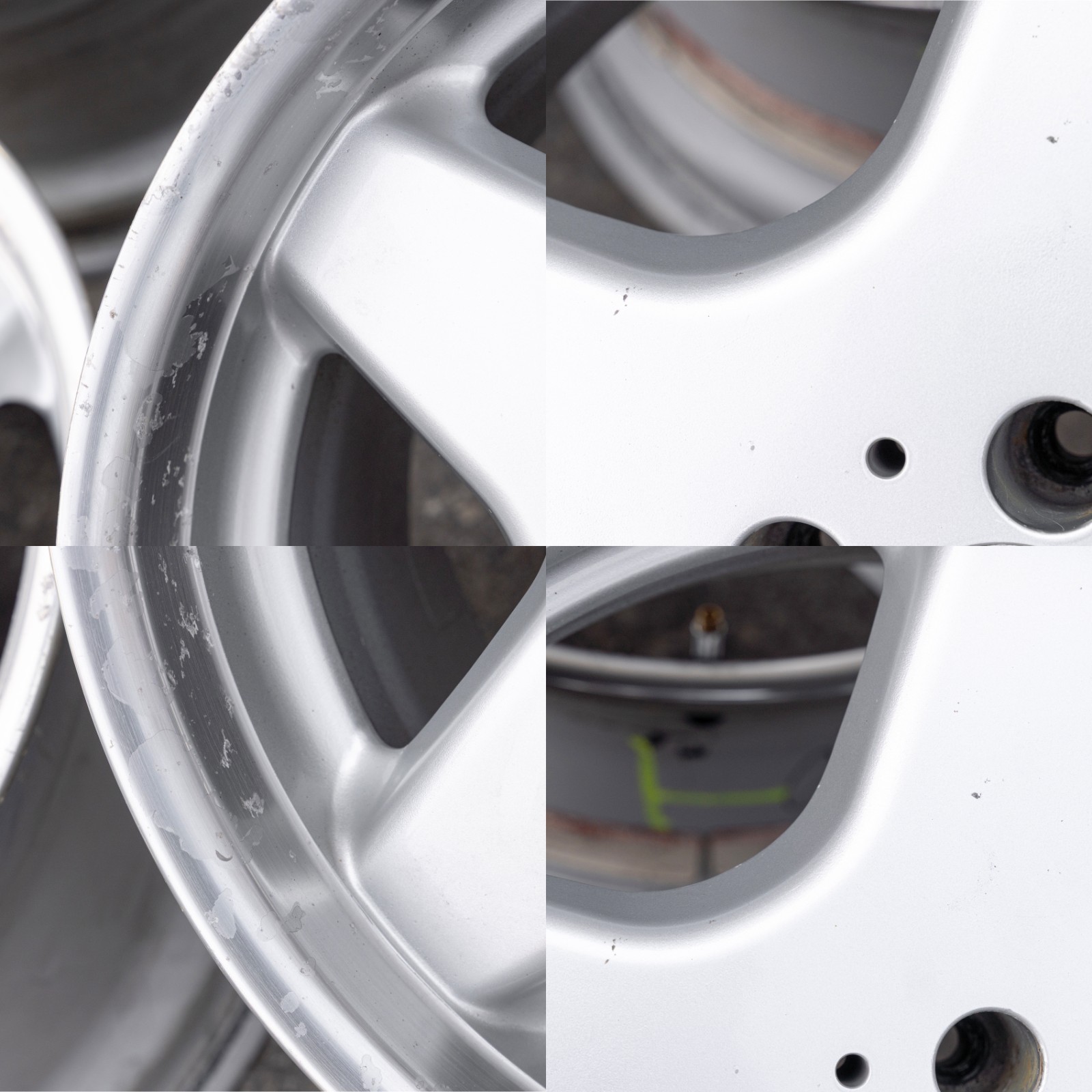 Mercedes 300SL SL320 500SL SL500 18" inch rim OEM 1989-2002 Genuine wheel SET - Image 22