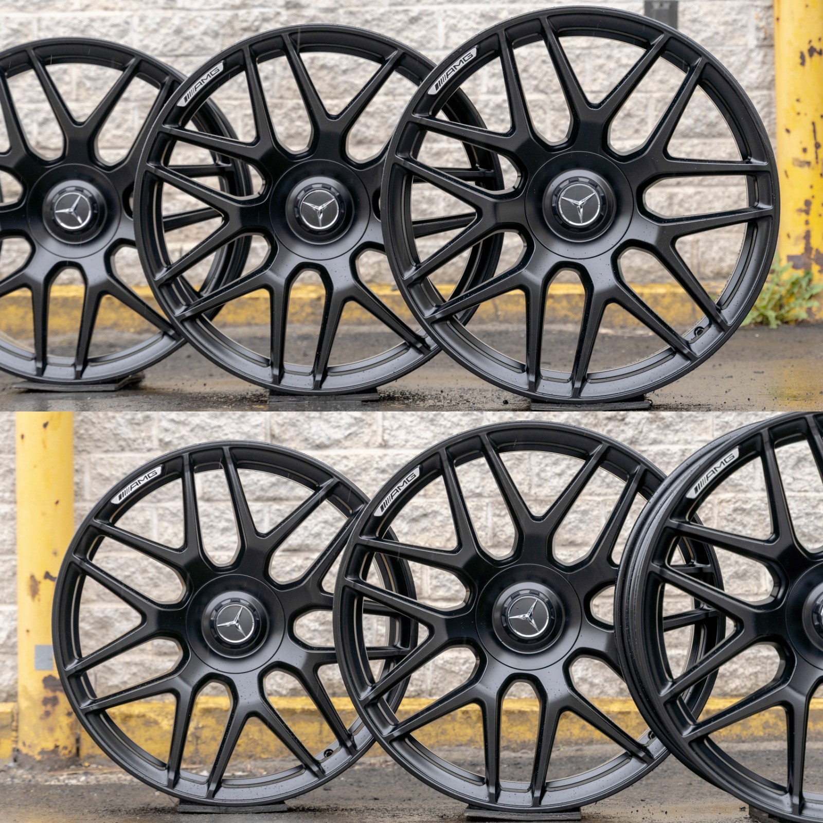 Mercedes G550 G580 G63 AMG 22" inch rim OEM 2018-2026 Genuine Wheels Set - Image 4