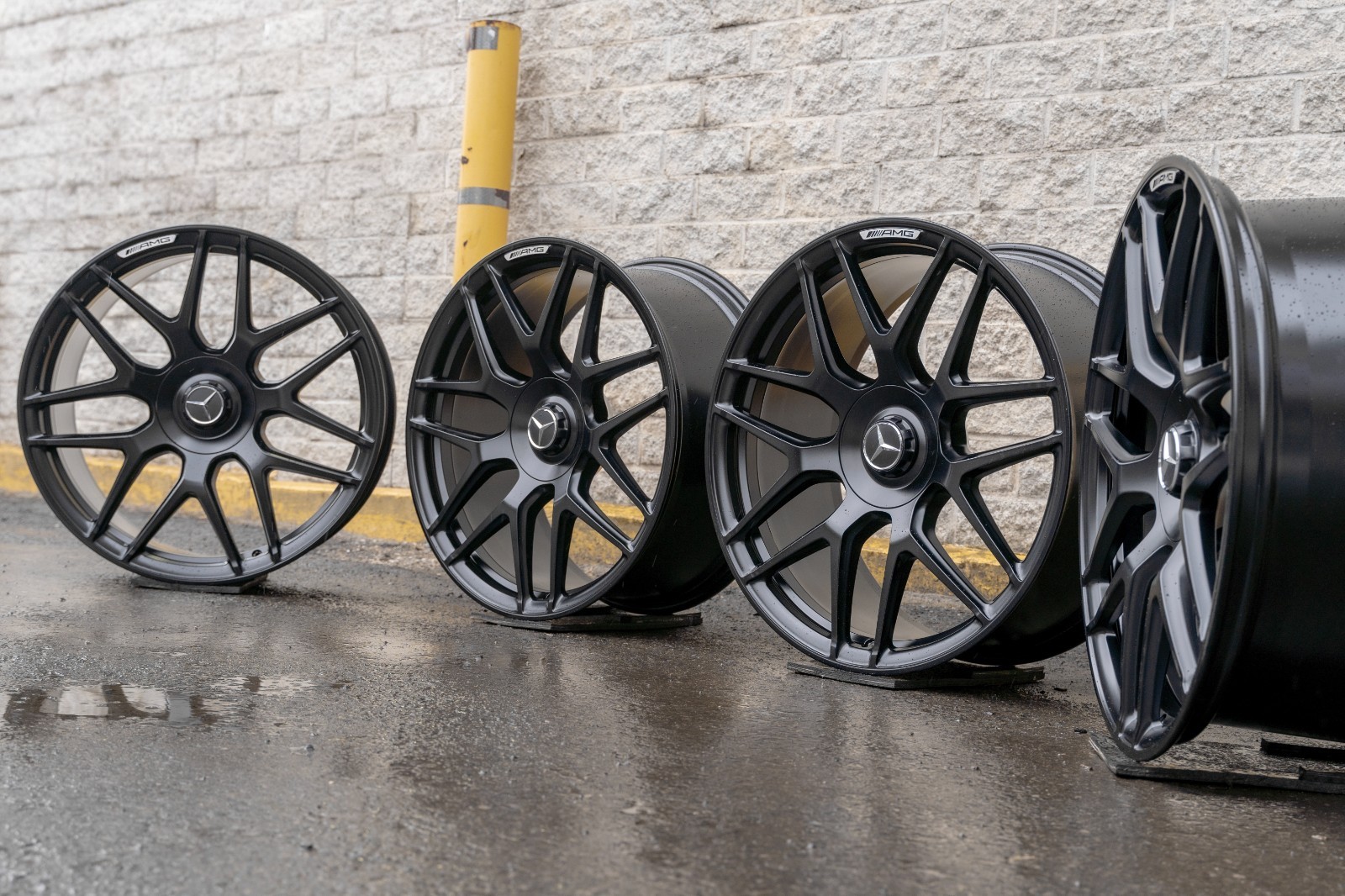 Mercedes G550 G580 G63 AMG 22" inch rim OEM 2018-2026 Genuine Wheels Set - Image 11
