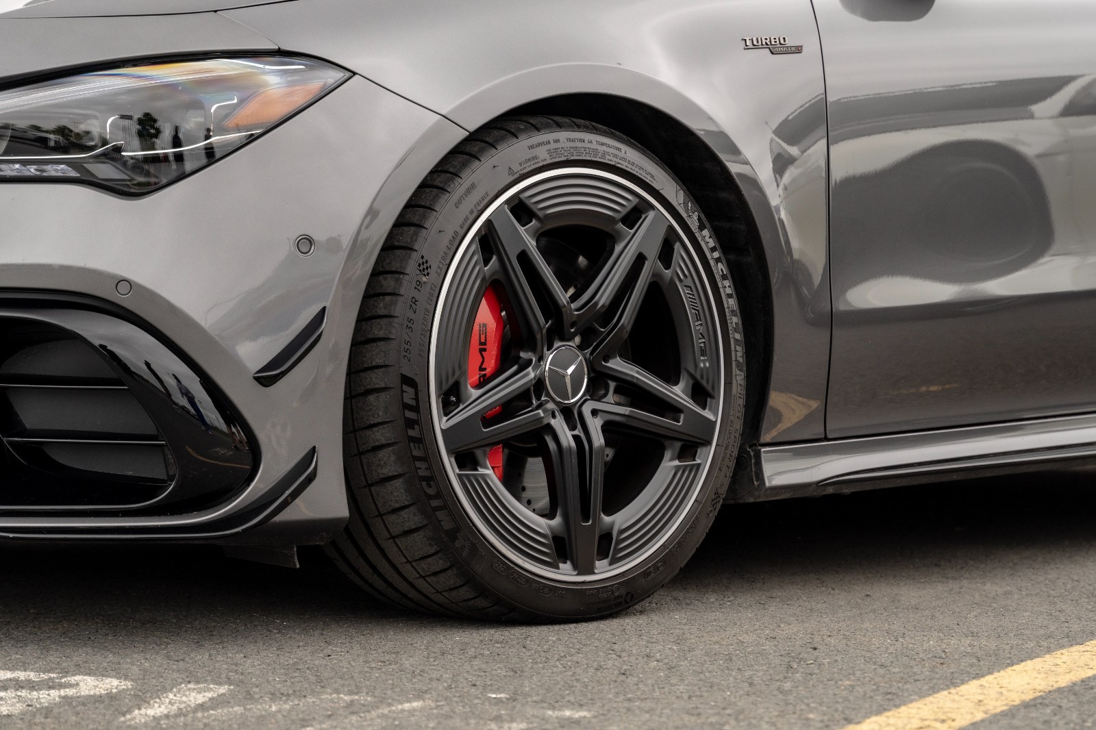 Mercedes CLA45 AMG 19" inch rim OEM 2020-2026 Genuine Original wheels Set NEW - Image 6