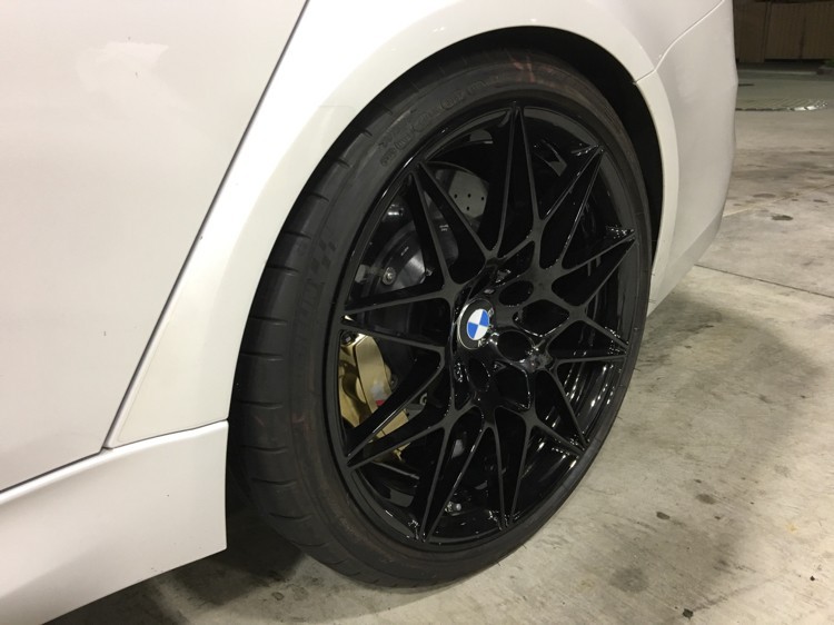 BMW M3 M4 Competition 20" inch Rear rim OEM 2014-2019 Genuine 666M Forged wheel - Image 7