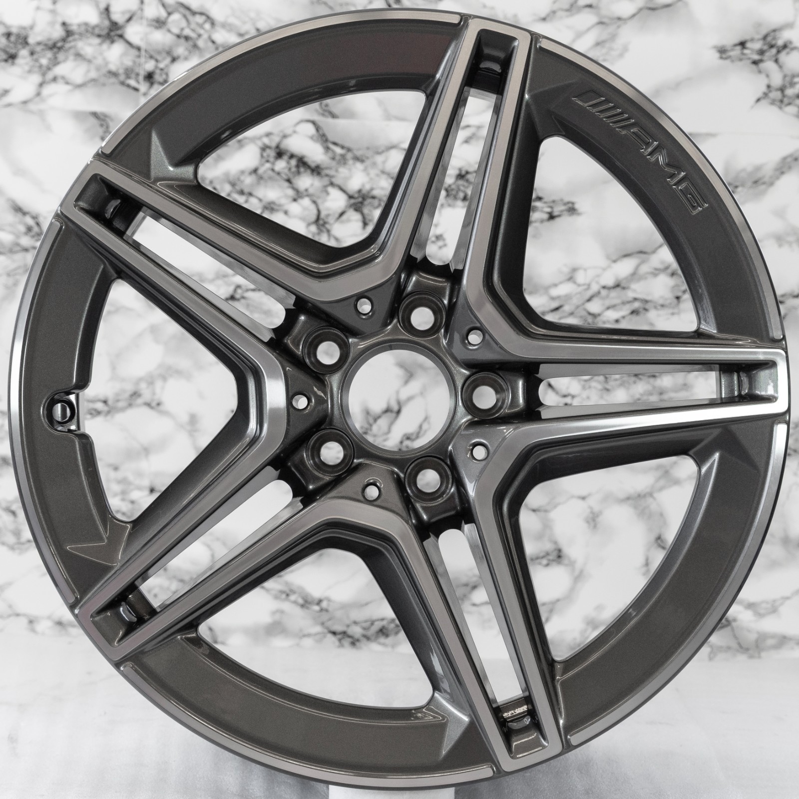 Mercedes S500 S580 19" inch Rear rim OEM 2021-2026 Genuine AMG Wheel NEW - Image 2