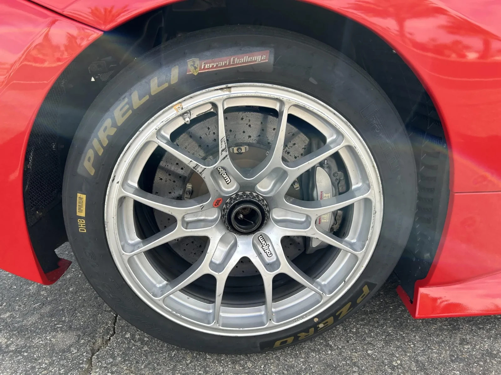 Ferrari 488 Challenge EVO 19" inch Rear rim OEM Forged Genuine Original Wheel - Image 2