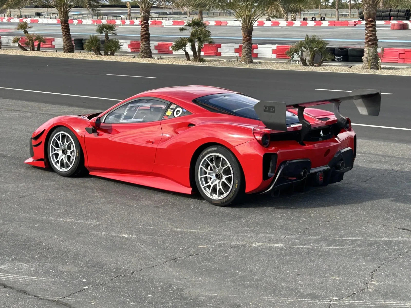Ferrari 488 Challenge EVO 19" inch Rear rim OEM Forged Genuine Original Wheel - Image 4