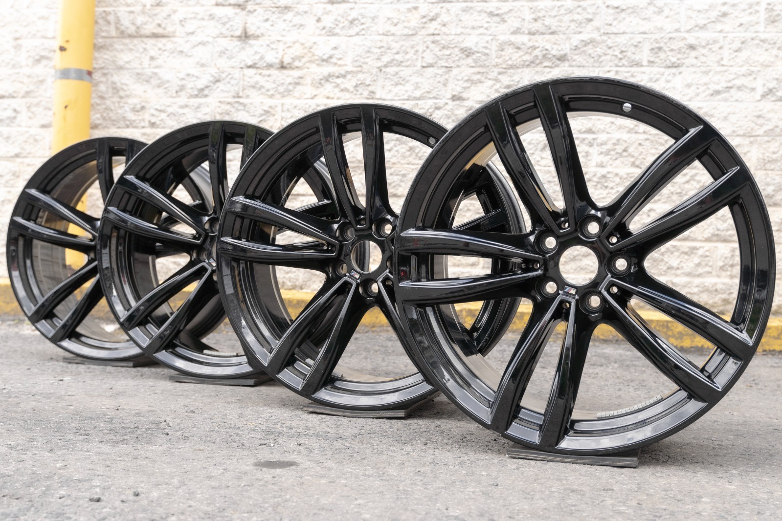 BMW 640i GT 740i 750i 19" inch Rim OEM 2015-2022 Genuine Style 647M Wheels SET – Image 2