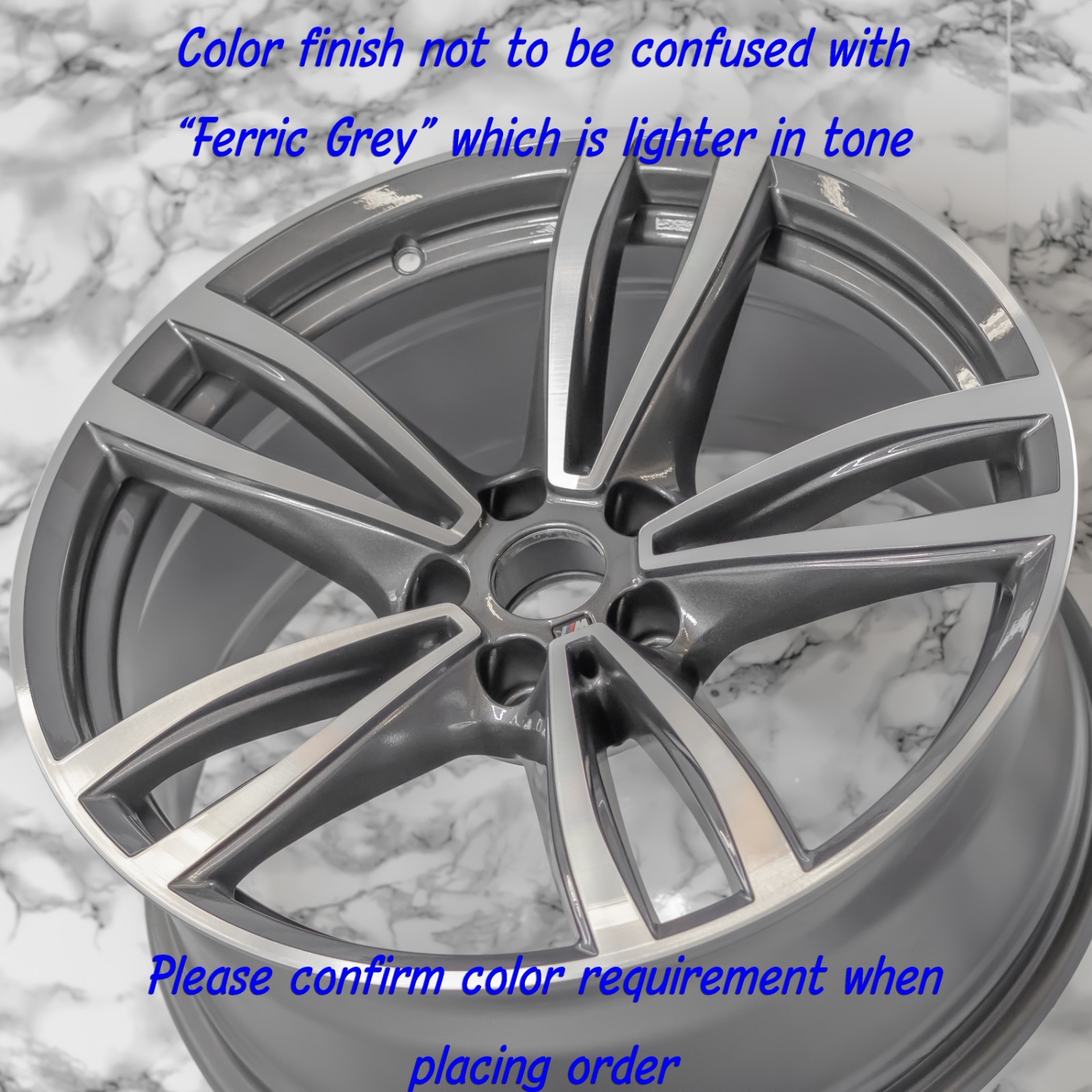 BMW 640i GT 740i 750i 19" inch Front Rim OEM 2015-2022 Genuine Style 647M Wheel - Image 14