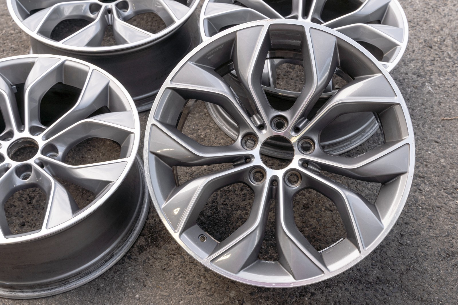 BMW X3 X4 19" inch Rim OEM 2010-2017 Genuine Original Style 608 Wheels set of 4 - Image 6