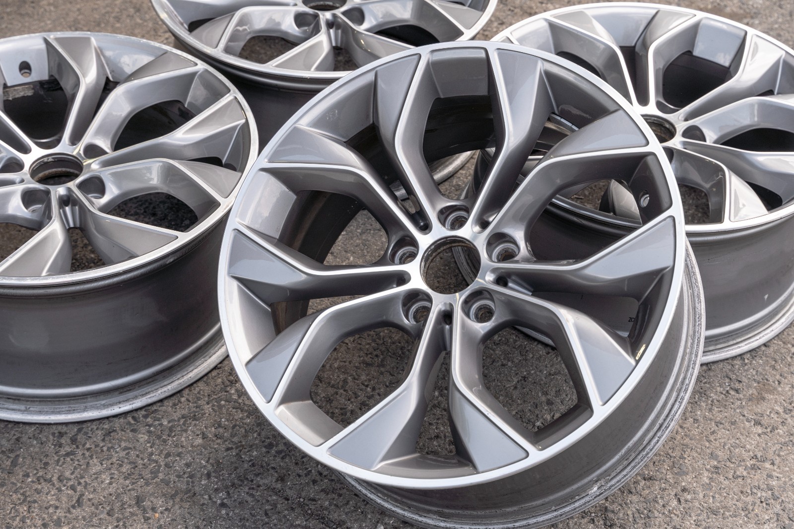 BMW X3 X4 19" inch Rim OEM 2010-2017 Genuine Original Style 608 Wheels set of 4 - Image 9