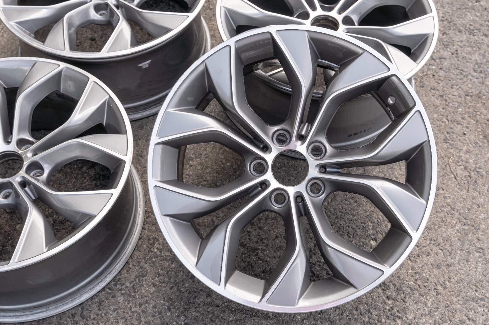 BMW X3 X4 19" inch Rim OEM 2010-2017 Genuine Original Style 608 Wheels set of 4 - Image 10