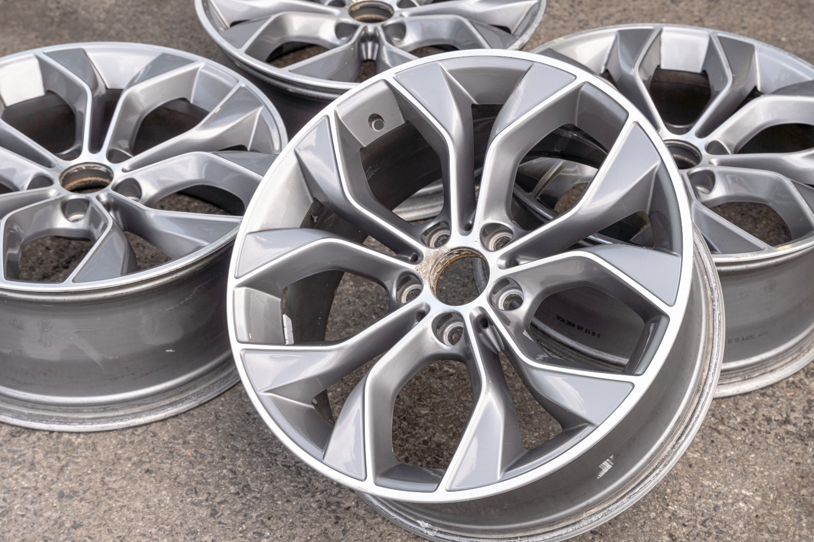 BMW X3 X4 19" inch Rim OEM 2010-2017 Genuine Original Style 608 Wheels set of 4 - Image 13