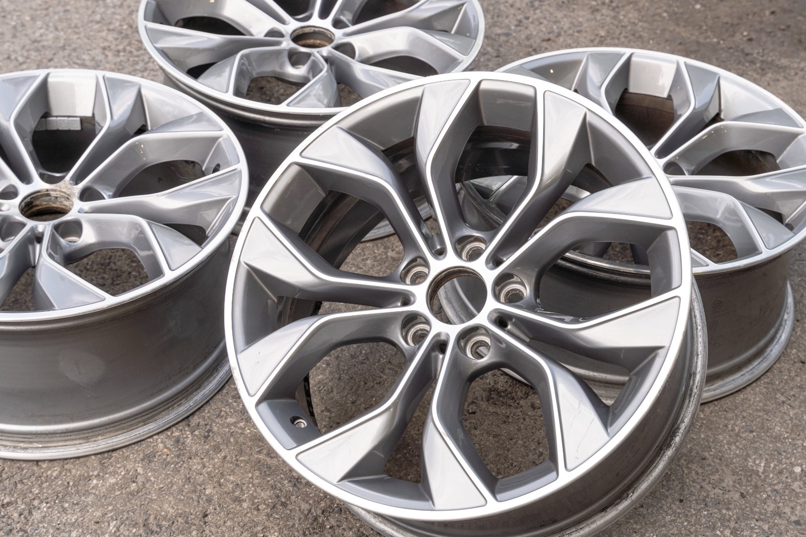 BMW X3 X4 19" inch Rim OEM 2010-2017 Genuine Original Style 608 Wheels set of 4 - Image 16