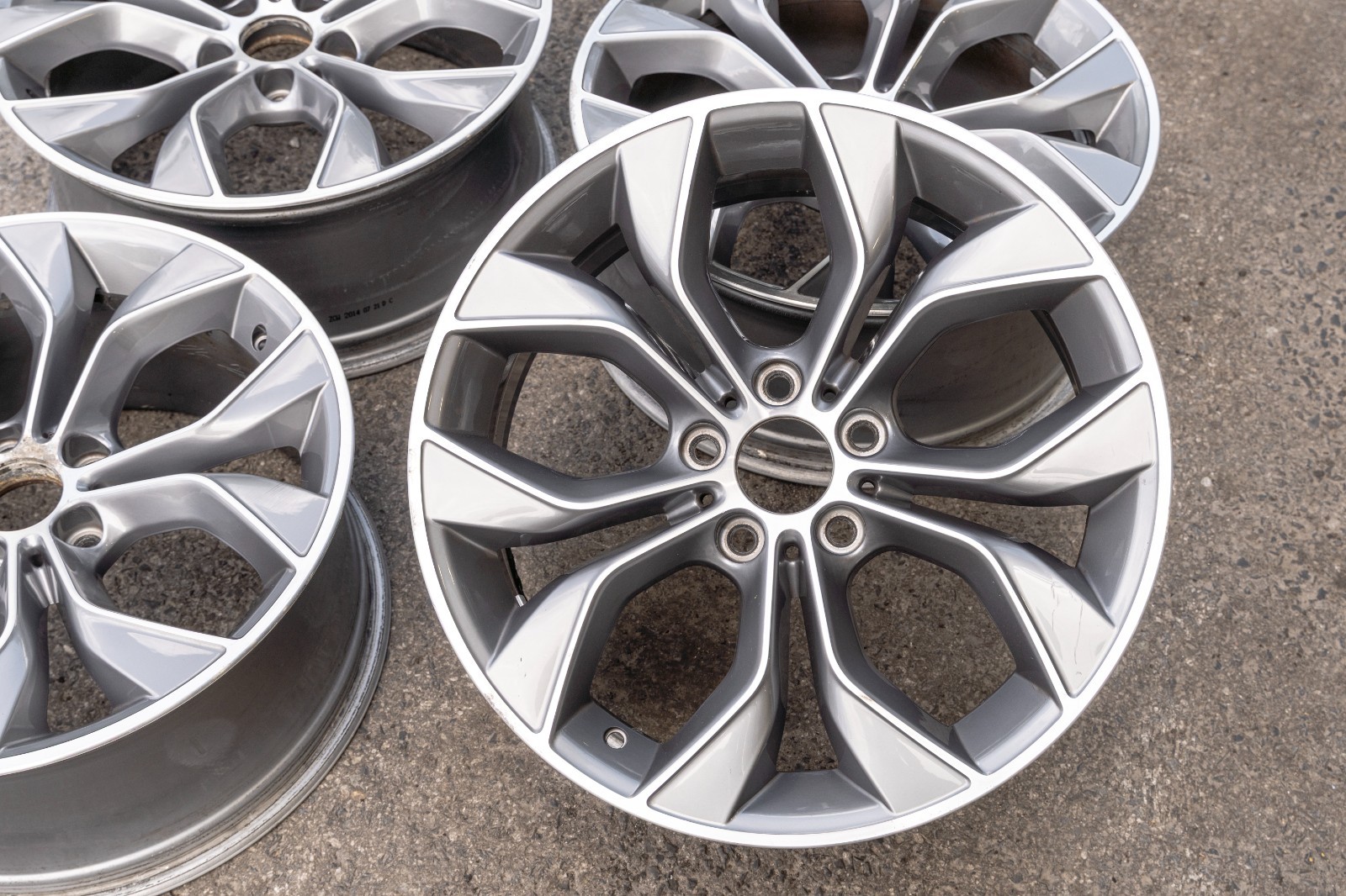 BMW X3 X4 19" inch Rim OEM 2010-2017 Genuine Original Style 608 Wheels set of 4 - Image 17