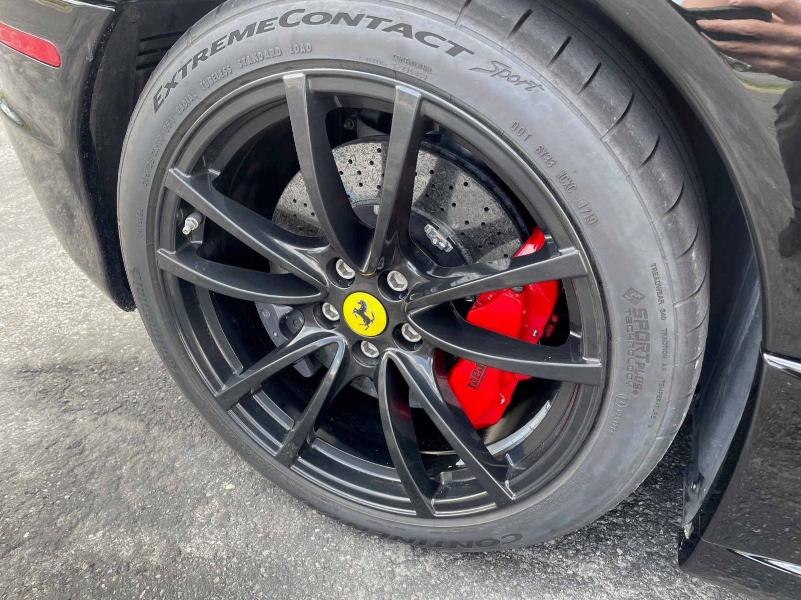 Ferrari F430 Scuderia 19" inch Rear rim OEM 2005-2009 Genuine Original wheel - Image 4