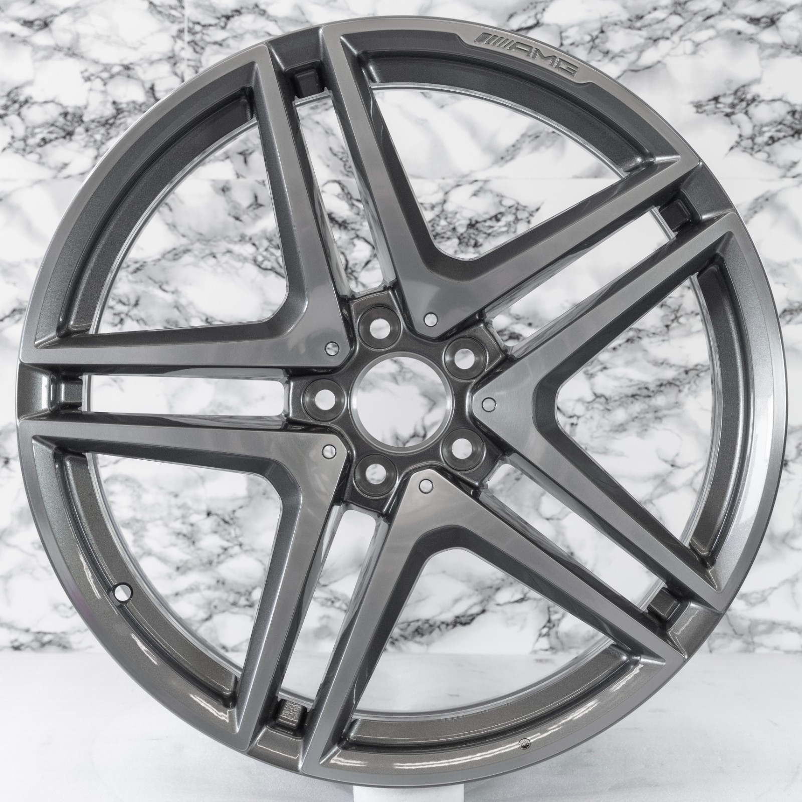 Mercedes S63 S65 AMG 20" inch rim OEM 2014-2020 Genuine Forged Wheels Set NEW - Image 5