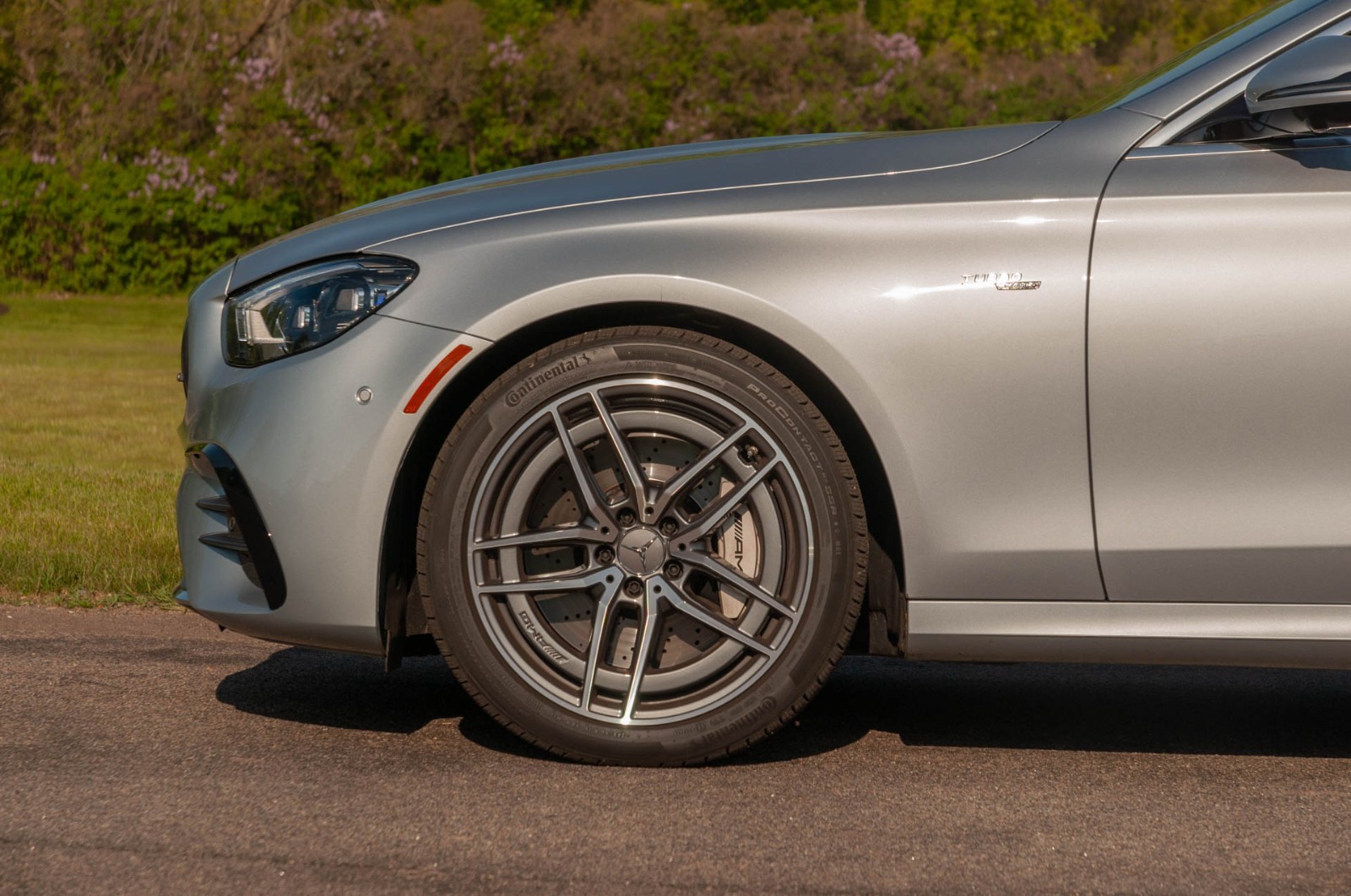 Mercedes E400 E450 E43 E53 AMG 19" inch rim OEM 2017-2023 Genuine wheels Set NEW - Image 4