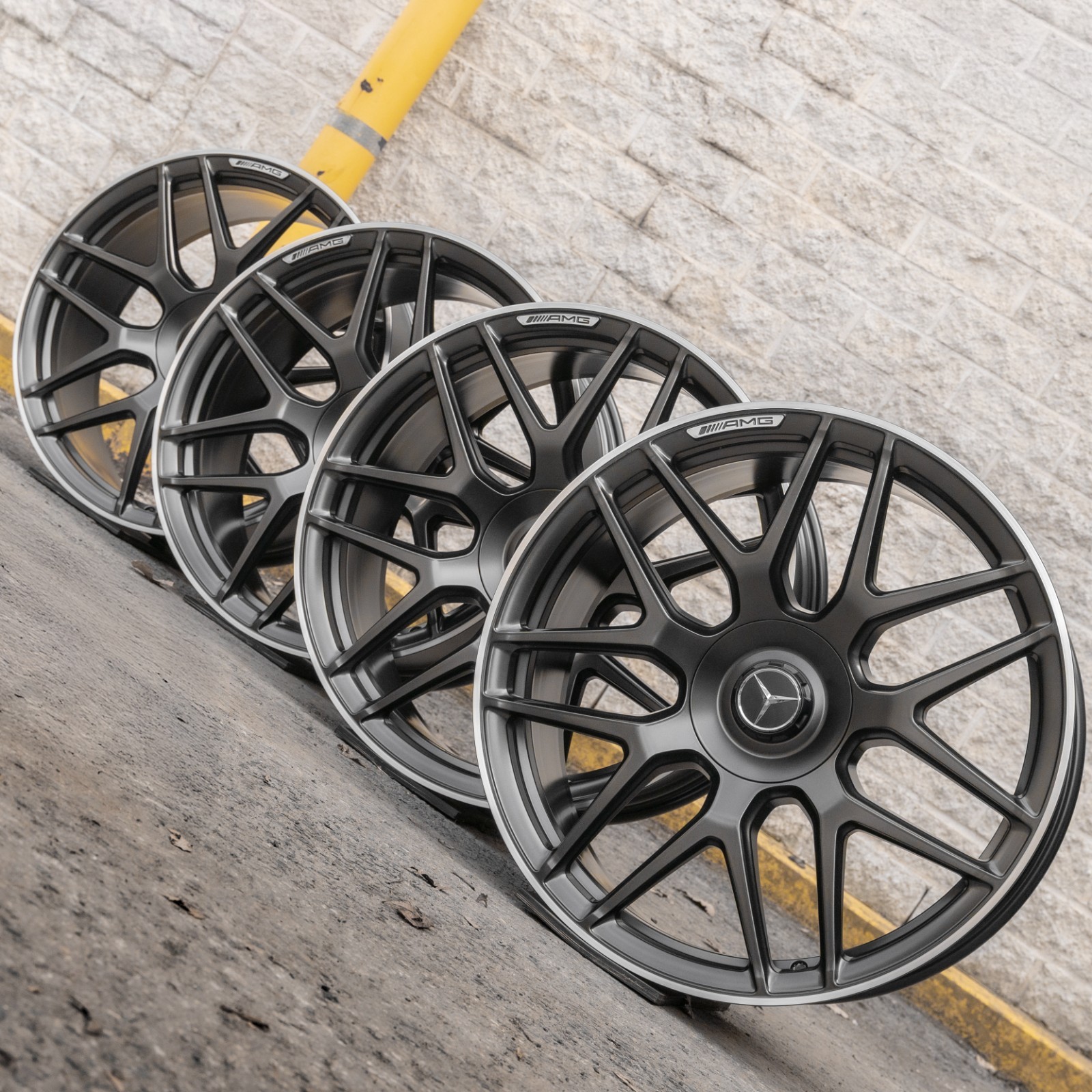 Mercedes GLC63 GLC63s AMG 21" inch rim OEM Genuine Original Forged wheels set