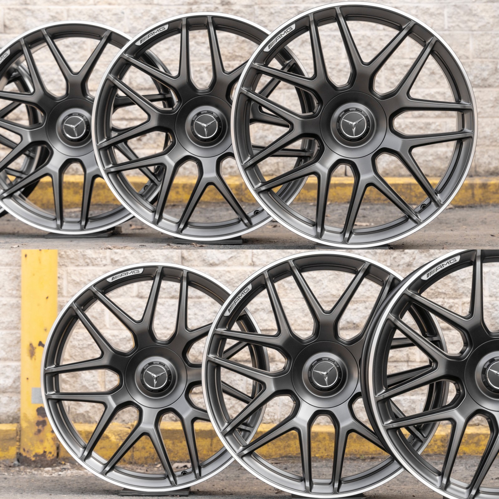 Mercedes GLC63 GLC63s AMG 21" inch rim OEM Genuine Original Forged wheels set - Image 3