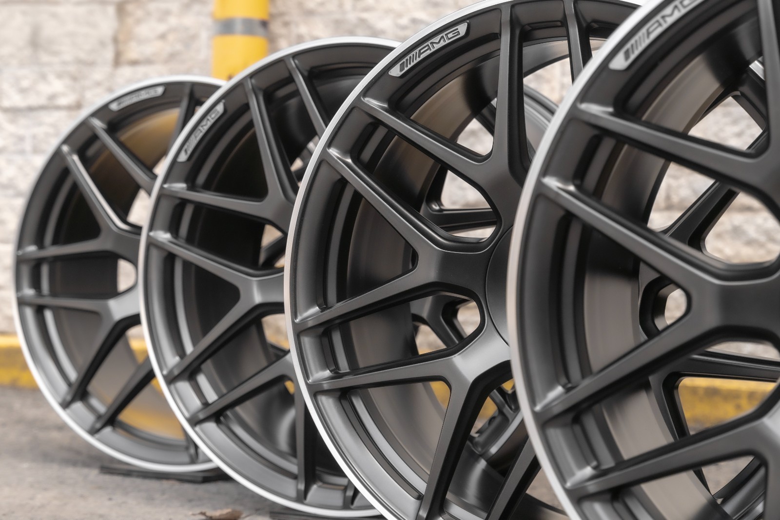 Mercedes GLC63 GLC63s AMG 21" inch rim OEM Genuine Original Forged wheels set - Image 6