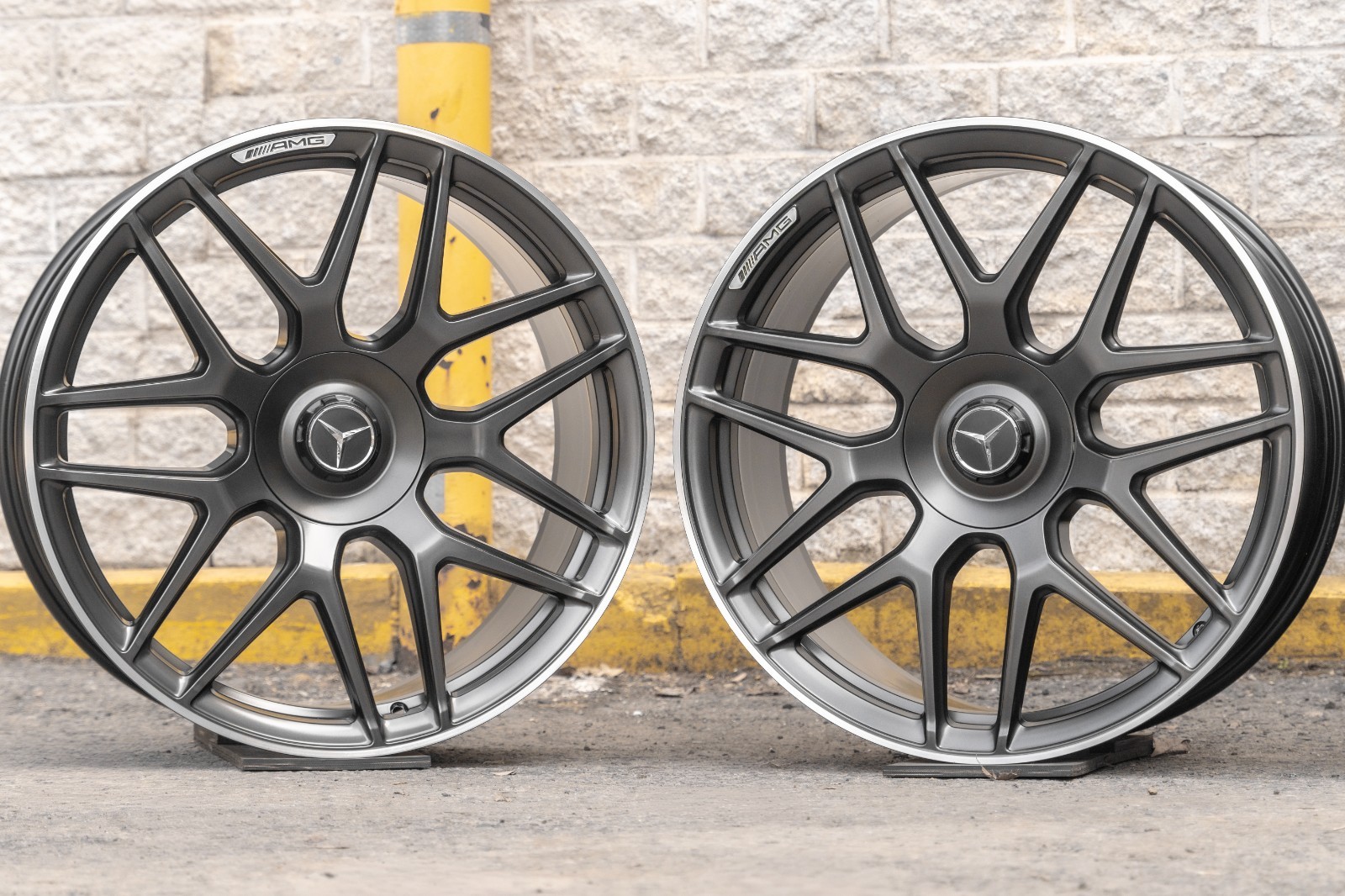 Mercedes GLC63 GLC63s AMG 21" inch rim OEM Genuine Original Forged wheels set - Image 9