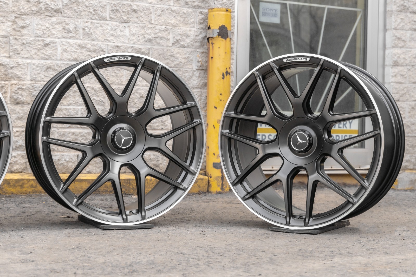 Mercedes GLC63 GLC63s AMG 21" inch rim OEM Genuine Original Forged wheels set - Image 11