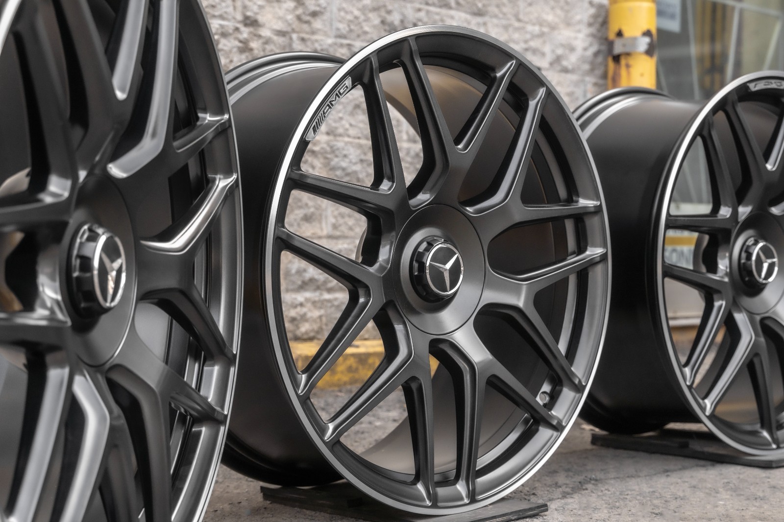 Mercedes GLC63 GLC63s AMG 21" inch rim OEM Genuine Original Forged wheels set - Image 13