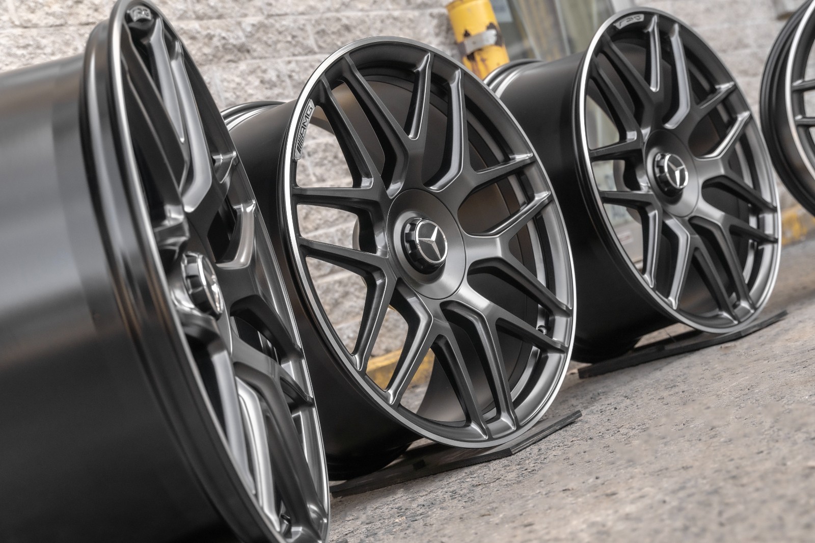 Mercedes GLC63 GLC63s AMG 21" inch rim OEM Genuine Original Forged wheels set - Image 14