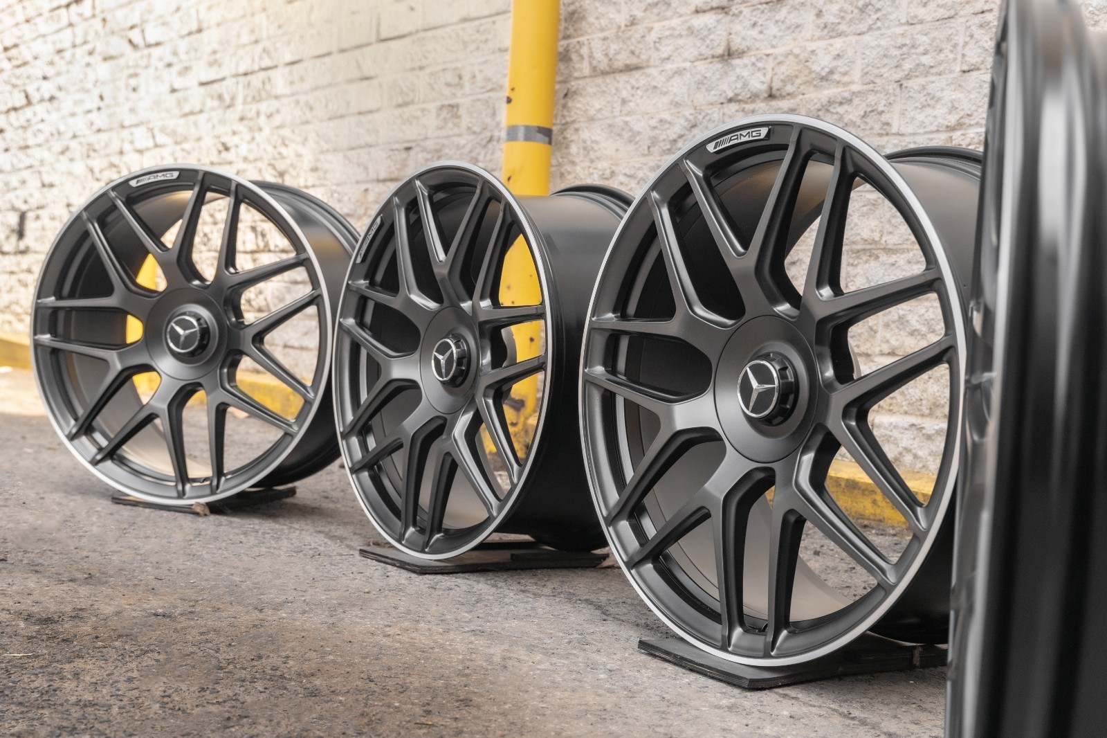 Mercedes GLC63 GLC63s AMG 21" inch rim OEM Genuine Original Forged wheels set - Image 19