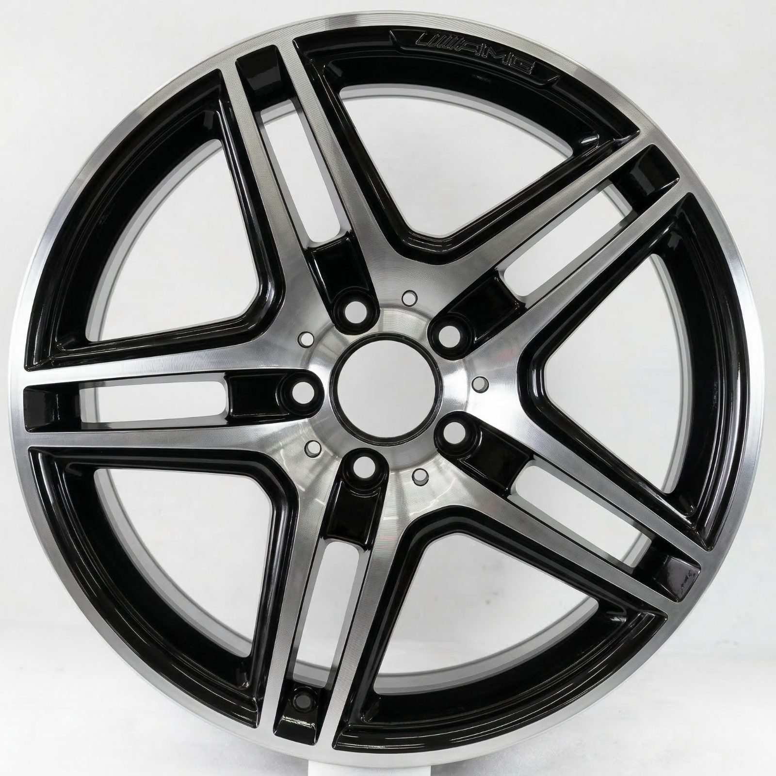 Mercedes C250 C300 C350 18" inch rim OEM 2008-2015 Genuine AMG wheels Set of 4 - Image 5