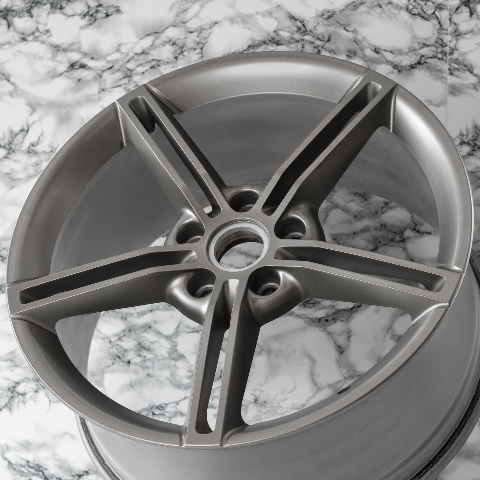 Porsche Taycan 21" inch Rim OEM 2020-2026 Genuine Original Mission E Wheels Set - Image 10