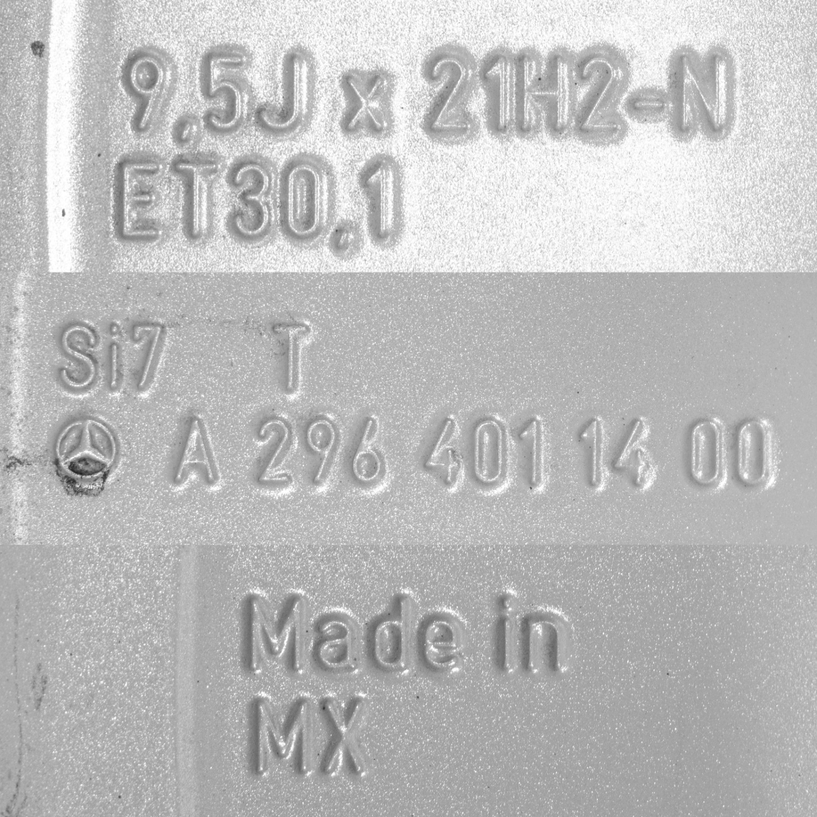 Mercedes EQS350 EQS450 21" inch rim OEM 2023-2027 Genuine Original AMG Wheel EQS - Image 19