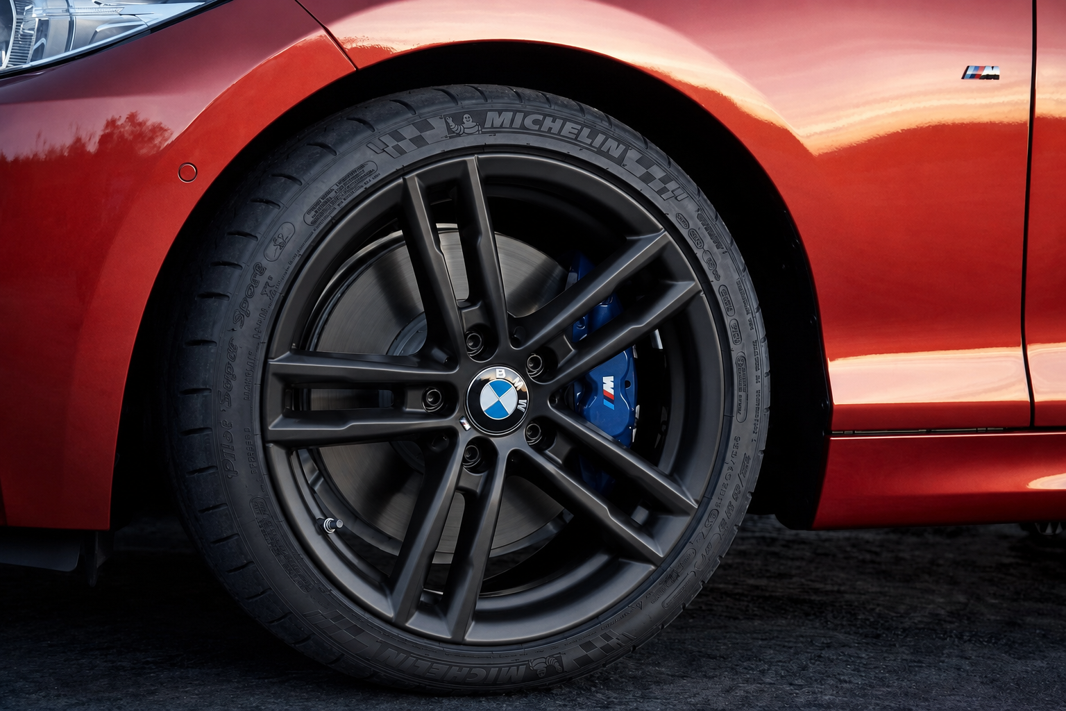 BMW 228i 230i M235i M240i 18" inch rim 2013-2021 Genuine 719 Wheels Set of 4 – Image 2