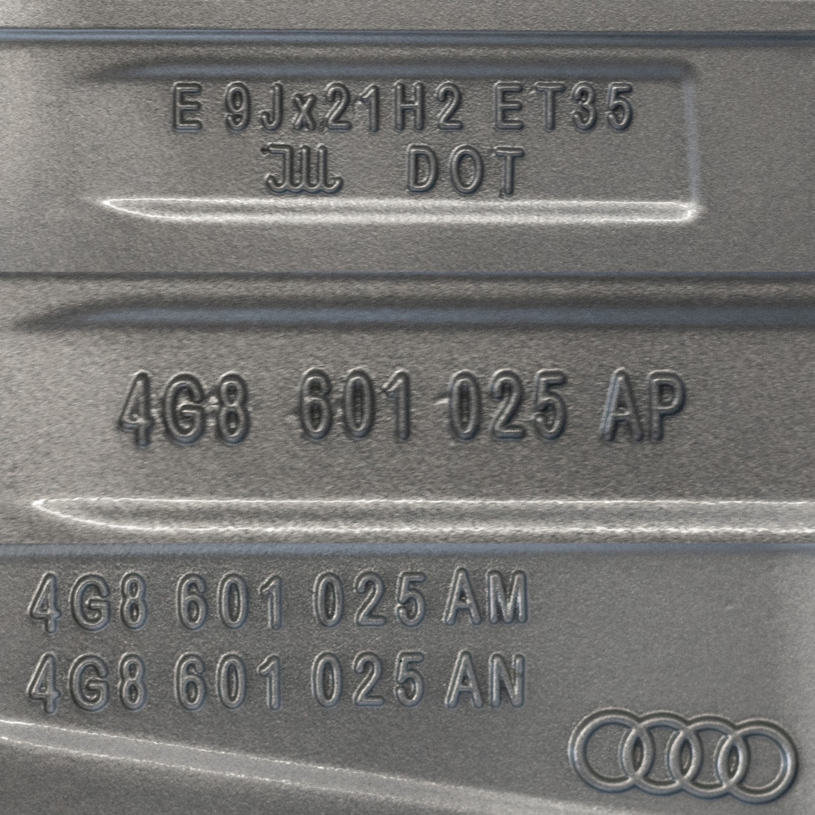 Audi S6 S7 RS7 21" inch rim OEM 2014-2018 Genuine Original wheels set of 4 - Image 12
