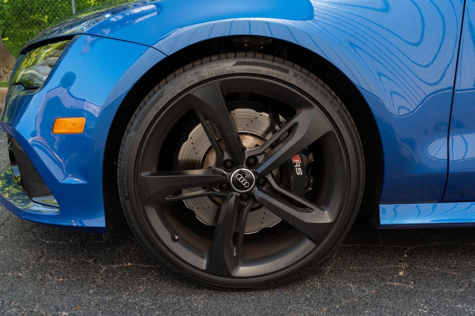 Audi S6 S7 RS7 21" inch rim OEM 2014-2018 Genuine Original wheels set of 4 - Image 7