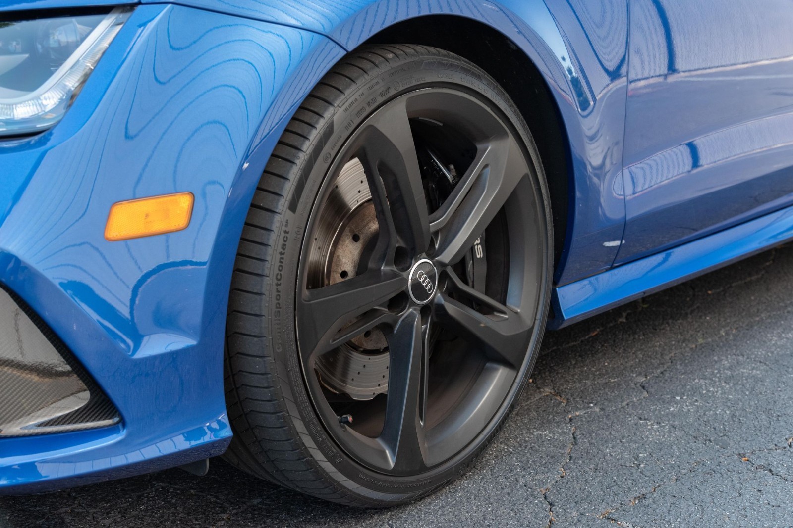 Audi S6 S7 RS7 21" inch rim OEM 2014-2018 Genuine Original wheels set of 4 - Image 8