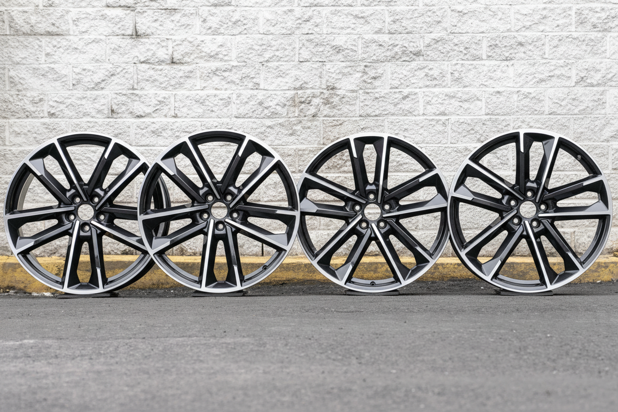 Audi A6 A7 A8 S6 S7 S8 RS7 21" inch Rim OEM 2013-2018 Genuine Original Wheel SET - Image 2