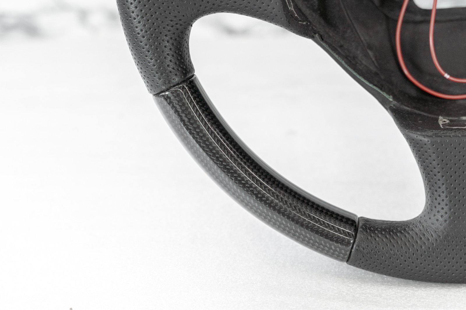 Maserati 4200 Cambiocorsa Spyder Steering Wheel OEM 2002-2007 Carbon Fiber - Image 7
