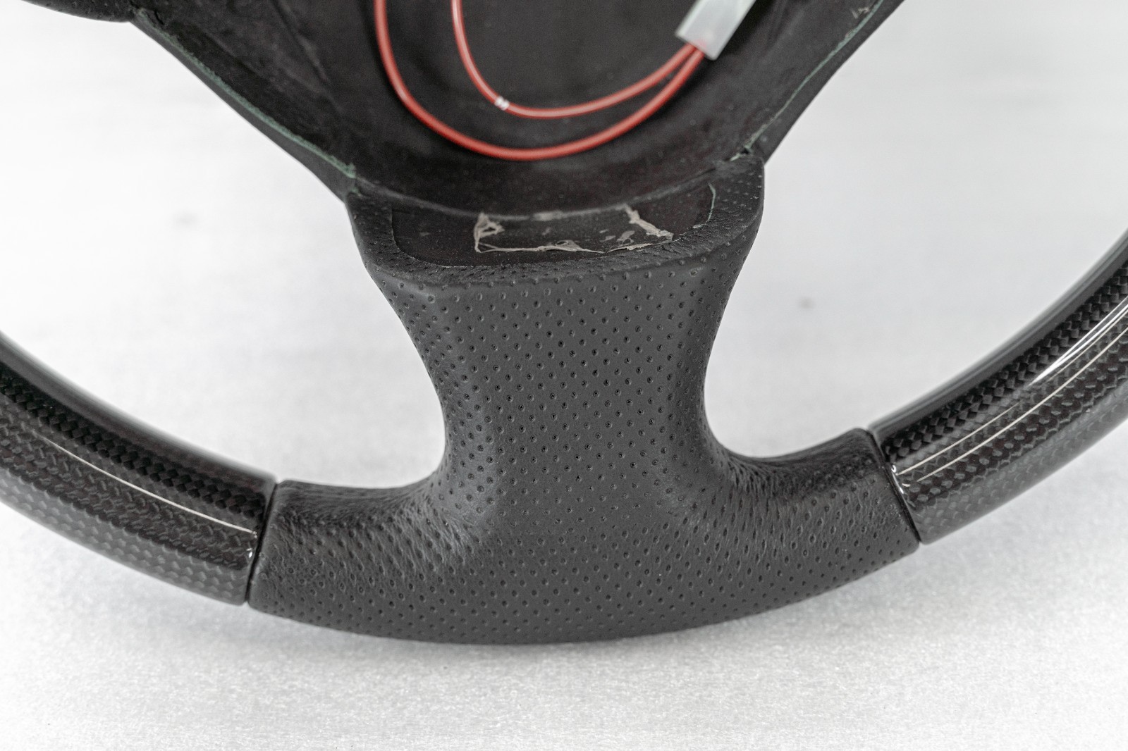 Maserati 4200 Cambiocorsa Spyder Steering Wheel OEM 2002-2007 Carbon Fiber - Image 10
