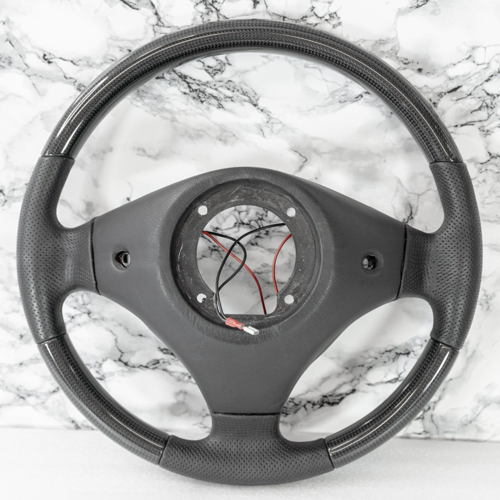Maserati 4200 Cambiocorsa Spyder Steering Wheel OEM 2002-2007 Carbon Fiber - Image 17