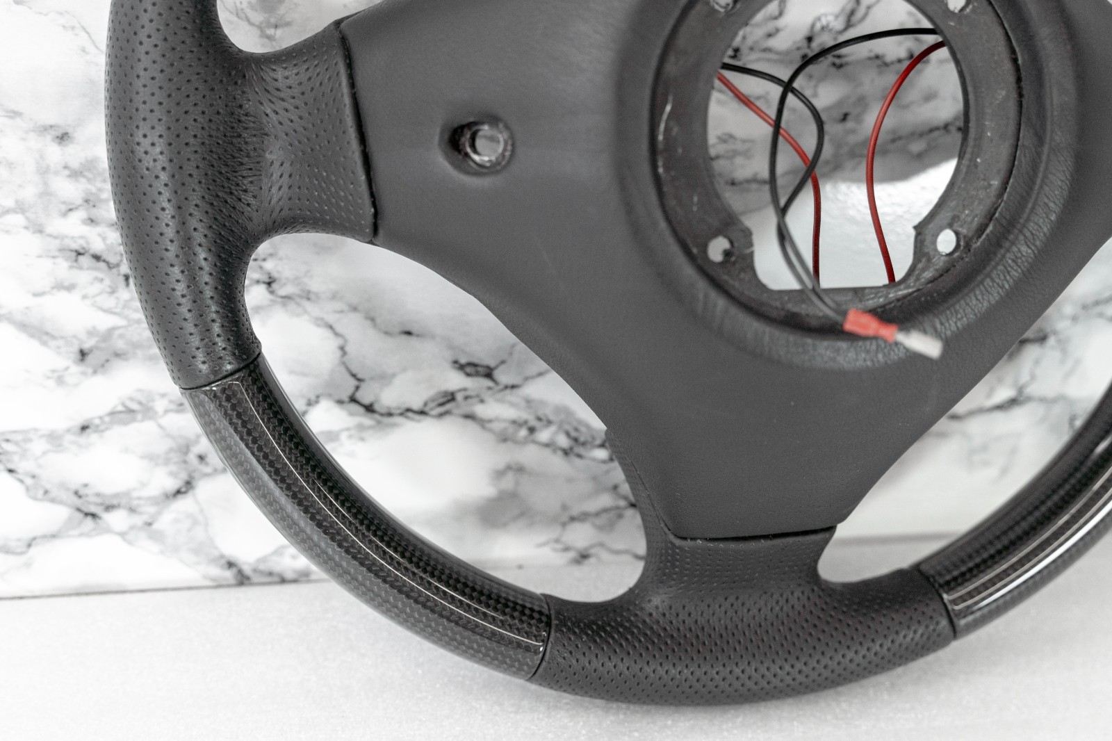 Maserati 4200 Cambiocorsa Spyder Steering Wheel OEM 2002-2007 Carbon Fiber - Image 18