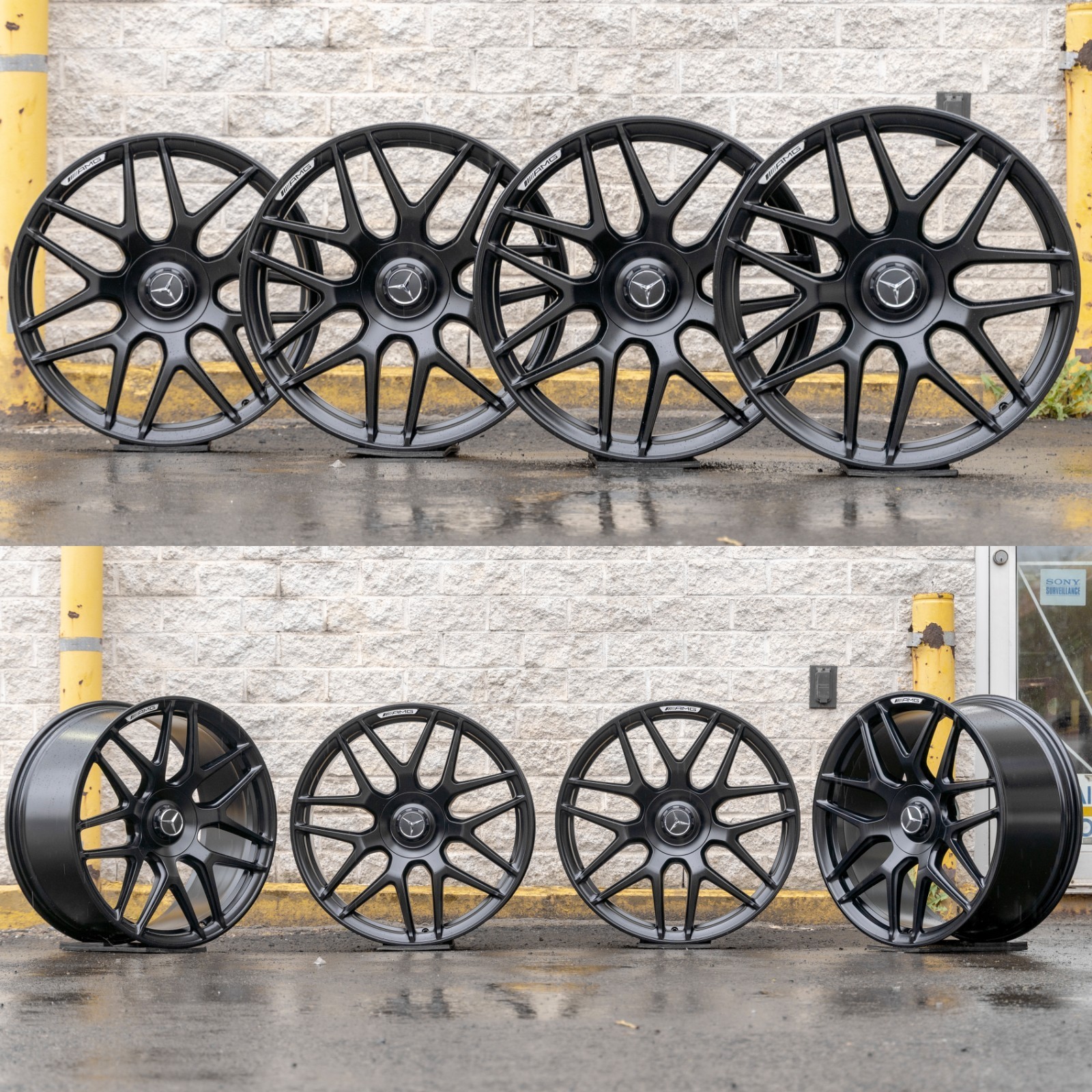 Mercedes E63S E63 AMG S 20" rim OEM 2018-2023 Genuine Forged wheels SET of 4 - Image 4