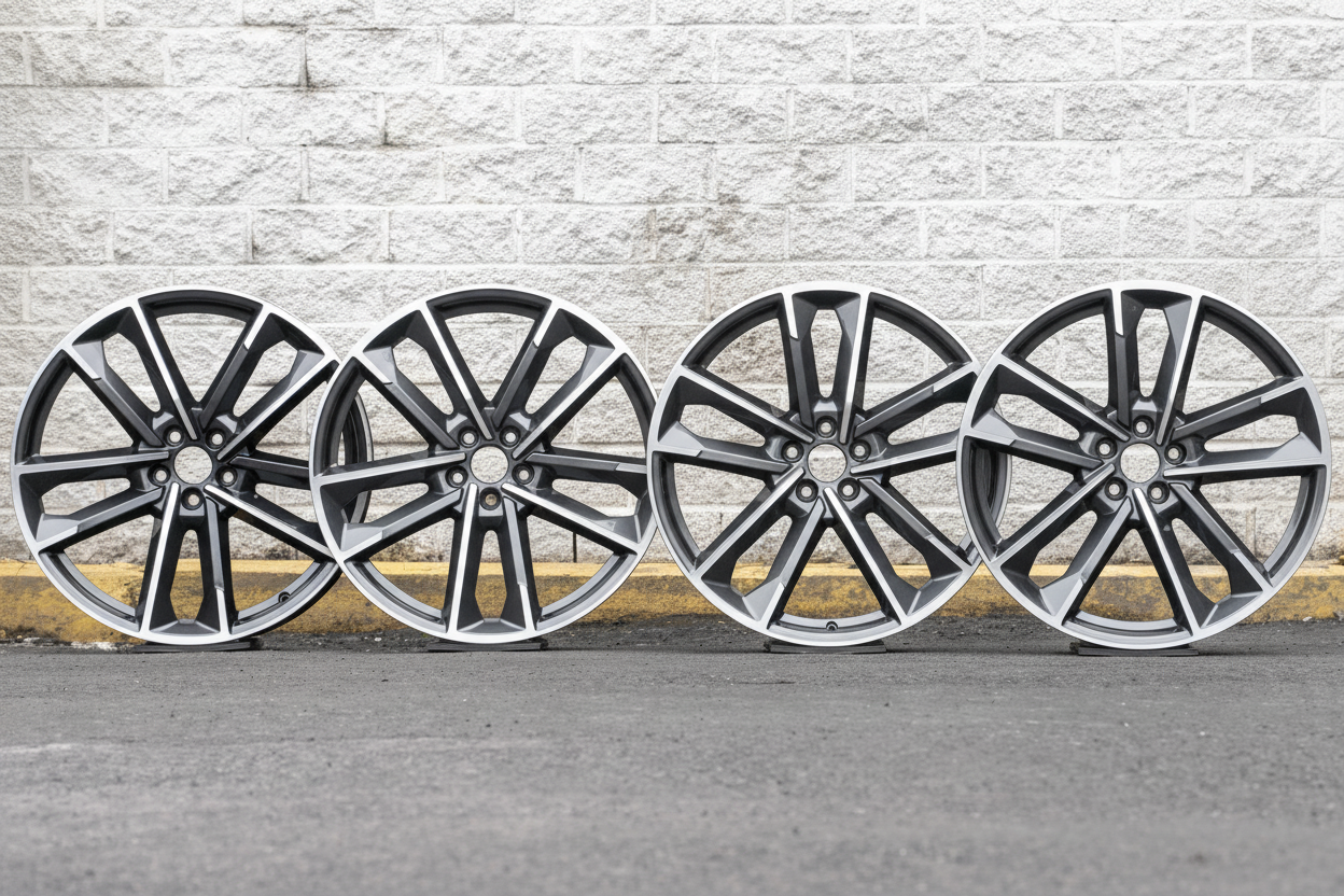 Audi A6 A7 A8 S6 S7 S8 RS7 21" inch Rim OEM 2013-2018 Genuine Original Wheel SET - Image 2