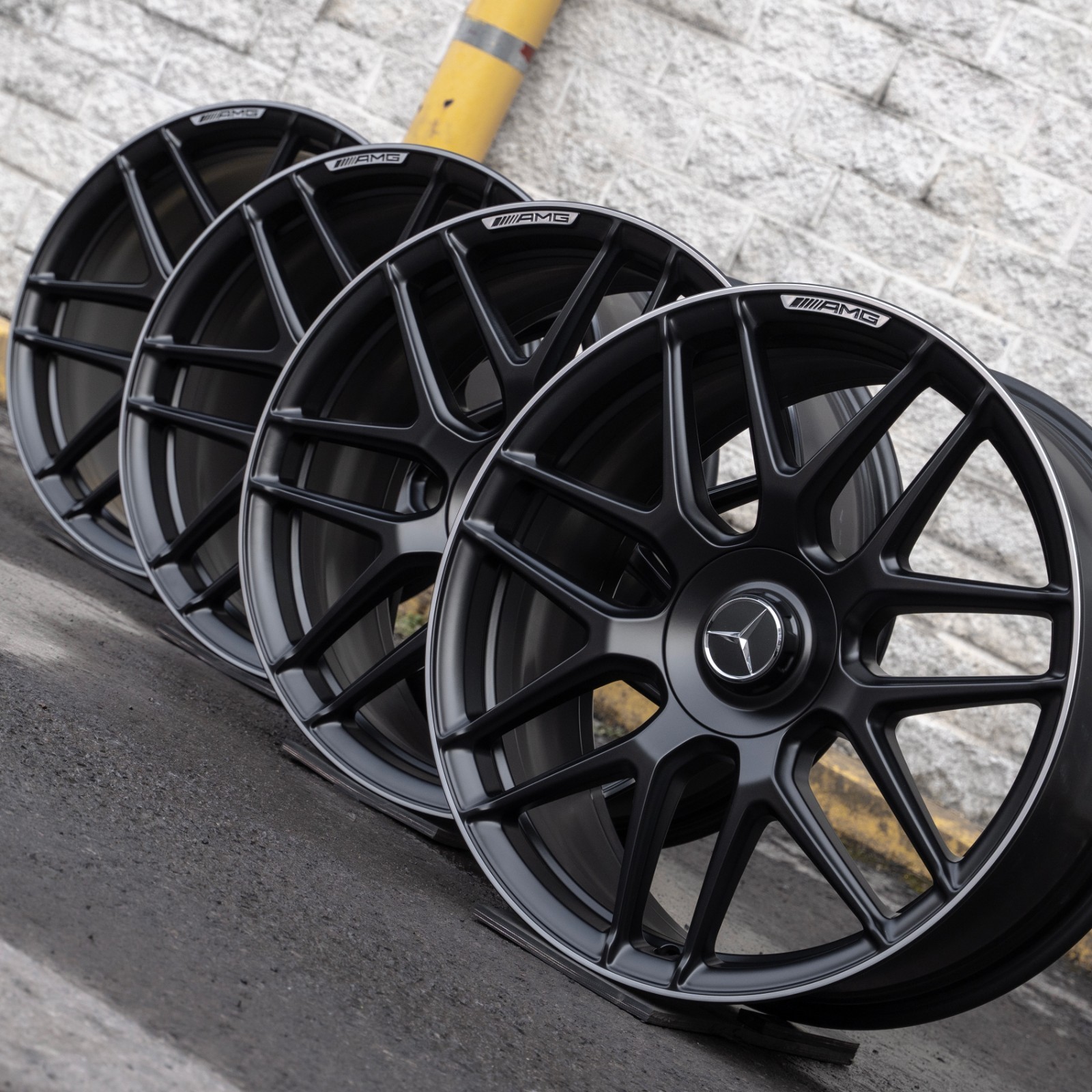 Mercedes E63S E63 AMG S 20" rim OEM 2018-2023 Genuine Forged wheels SET of 4 - Image 2