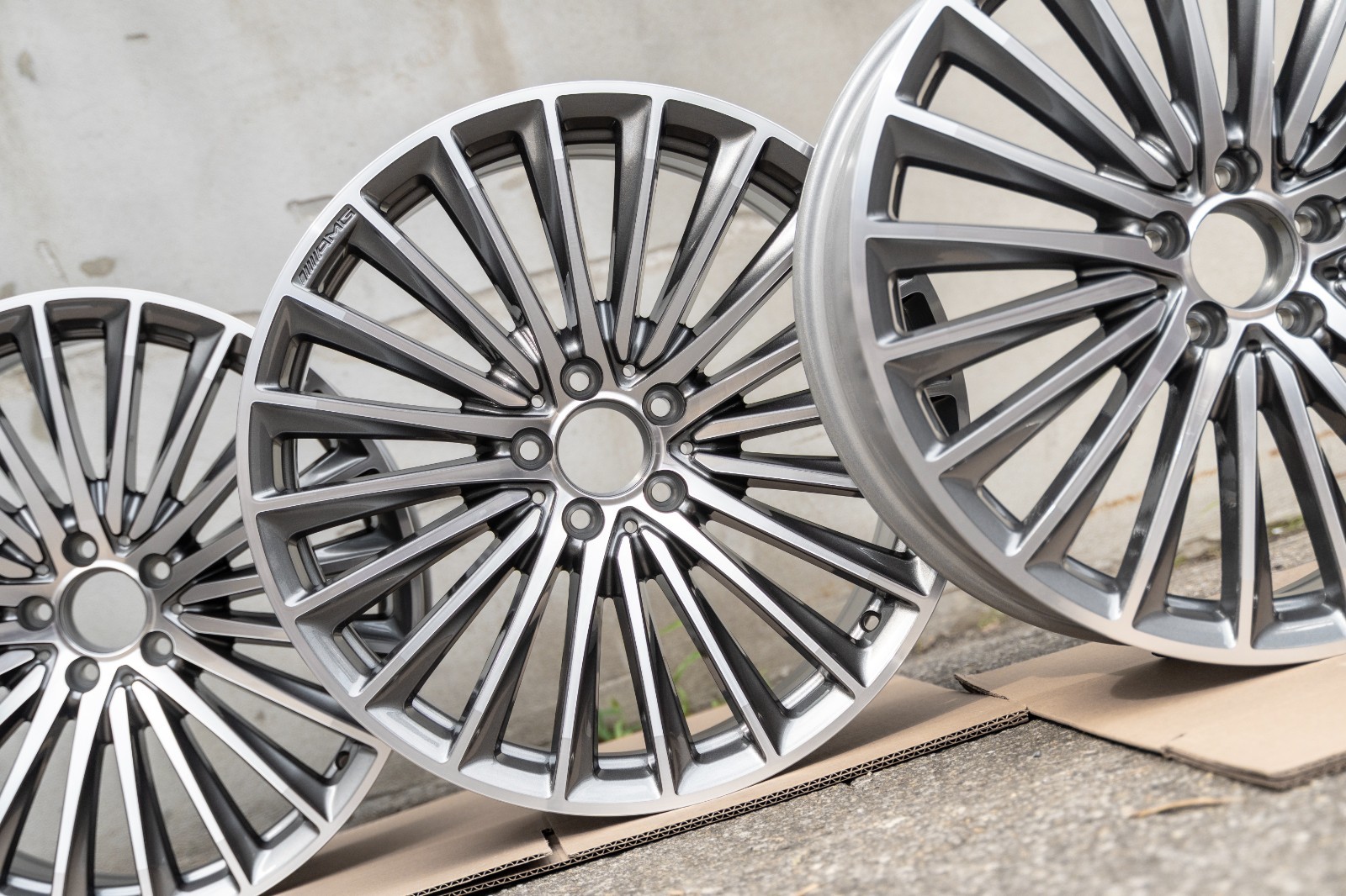 Mercedes EQE Sedan 21" inch rim OEM 2023-2026 EQE350 EQE500 AMG Wheels SET NEW - Image 10