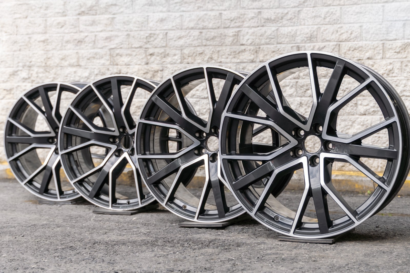 Audi Q8 SQ8 22" inch Rim OEM 2019-2026 Genuine Original Sport Wheels Set of 4 - Image 2